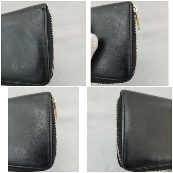 Auth YSL Yves Saint Laurent Zip Around Long Wallet - Picture 5 of 10